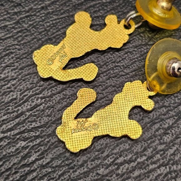 Disney AAI Tigger Vintage Dangle Stud Stamped Earrings - Picture 4 of 5